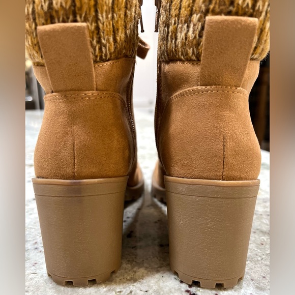 Sun + Stone Brown Lace Up Boots - Picture 10 of 13